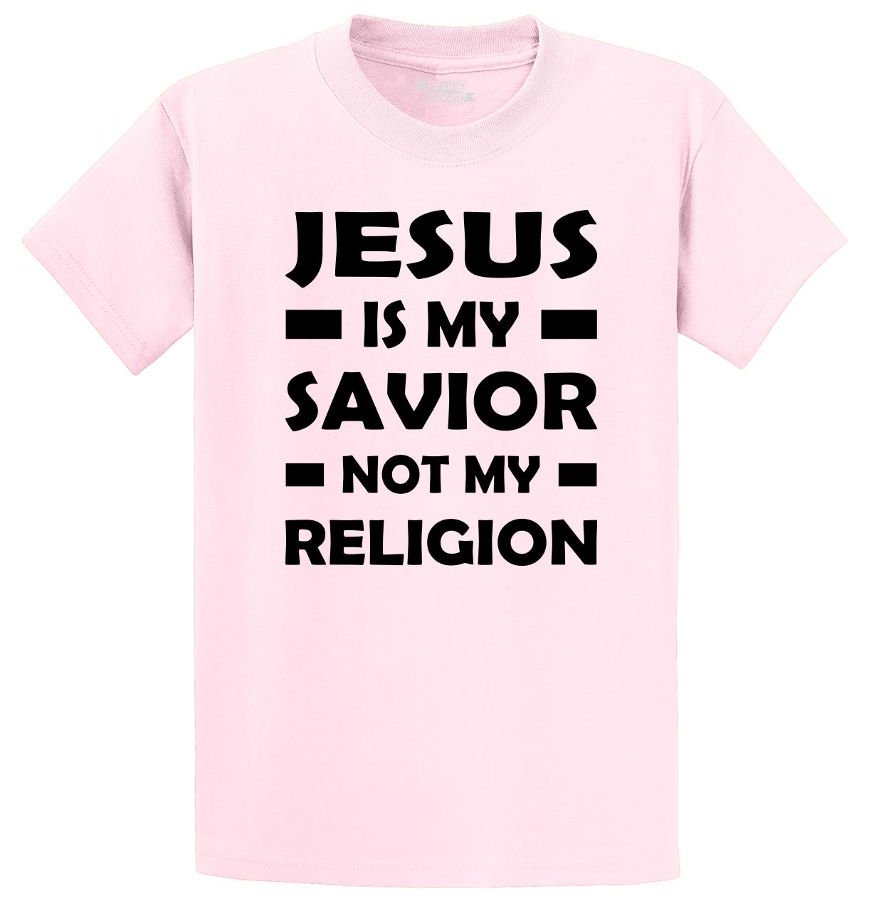 Jesus Is My Savior Not My Religion Christian Religious T Shirt God Prayer Shirt Ebay