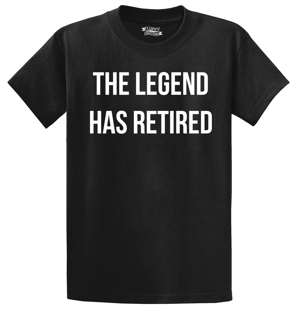 retired tee shirt