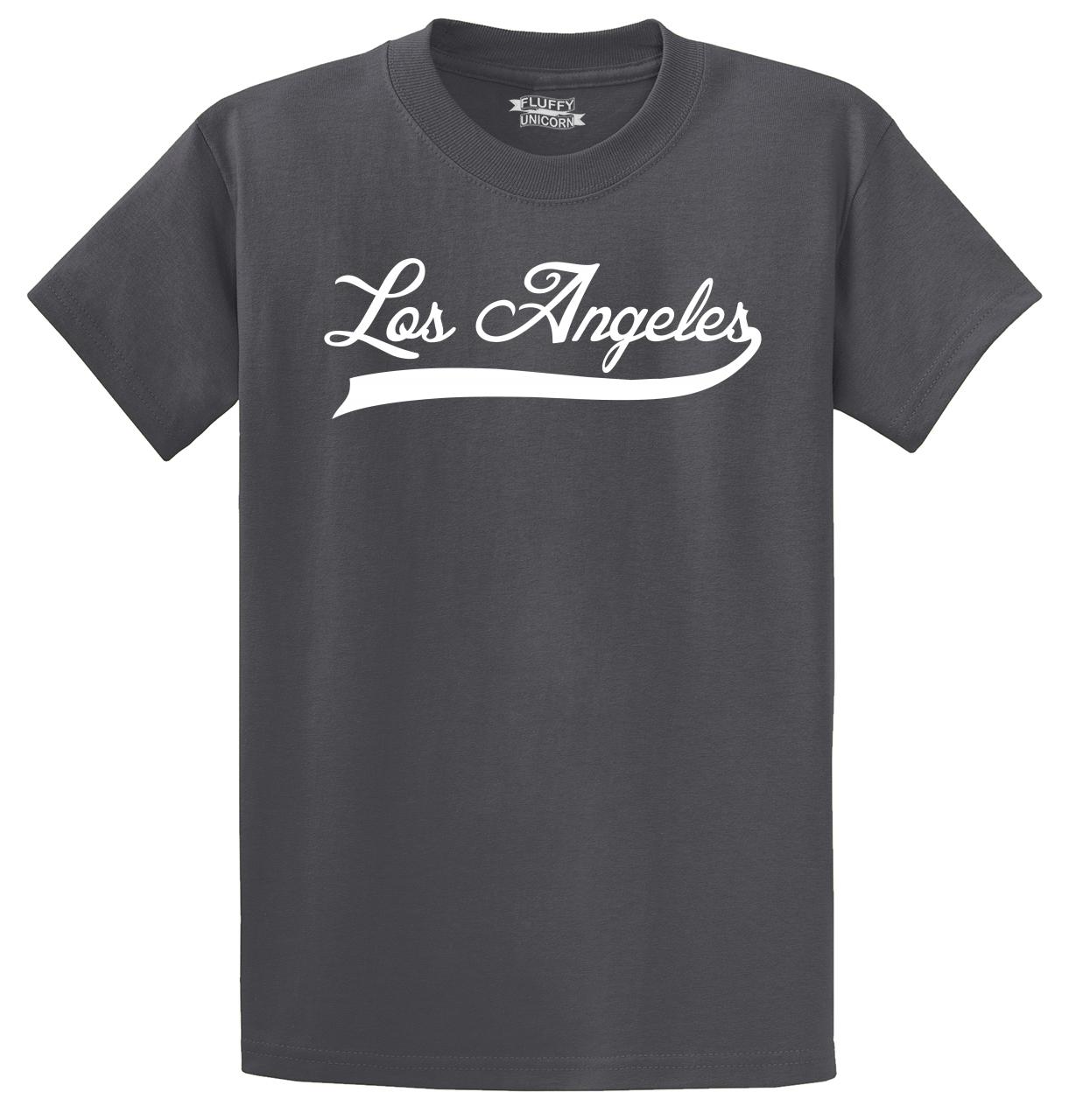 Los Angeles T Shirt Home City Pride Born & Raised Holiday Gift LA Tee ...