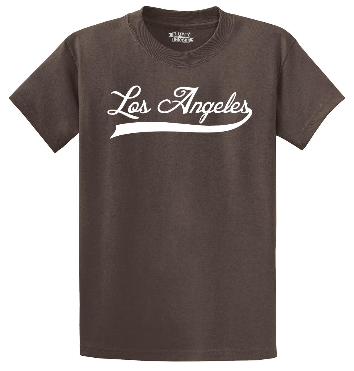 Los Angeles T Shirt Home City Pride Born & Raised Holiday Gift LA Tee ...