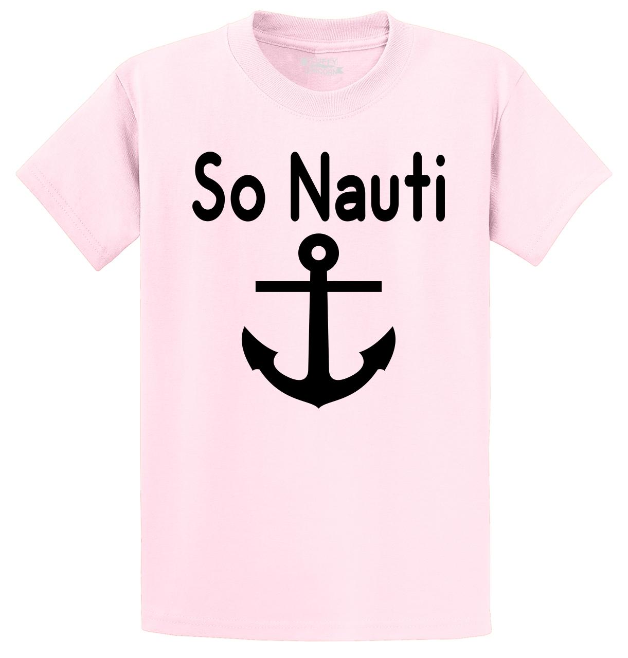 so nauti funny t shirt nautical tee boat summer sail sailor gift