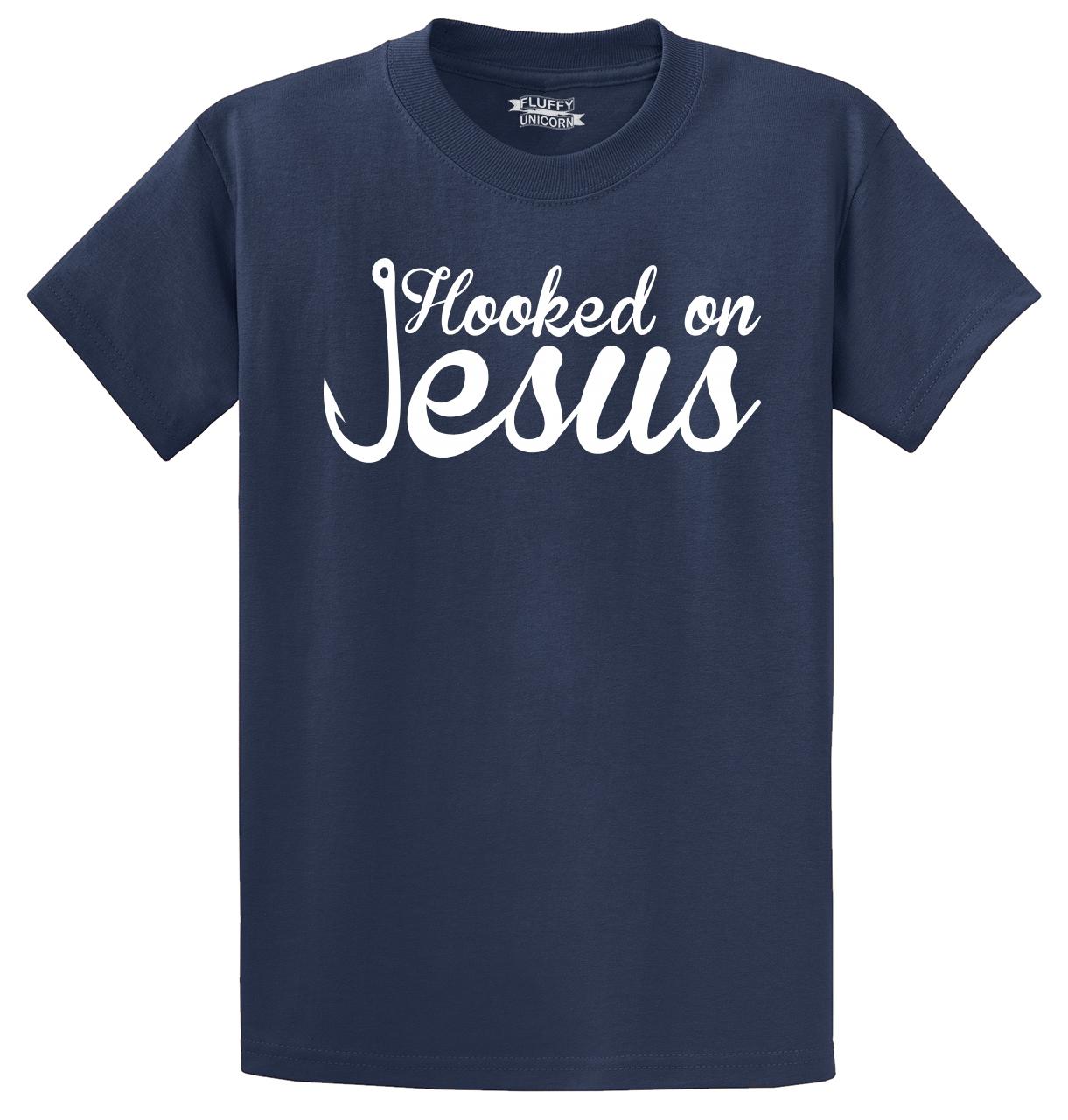 hooked on jesus shirt