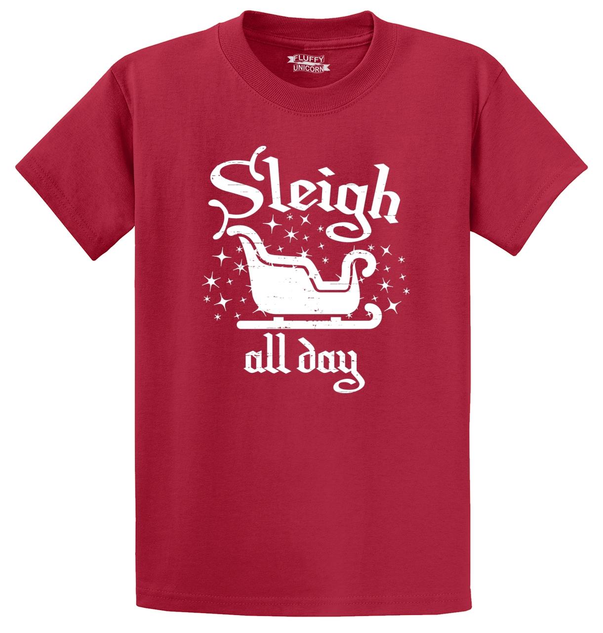 santa sleigh shirt