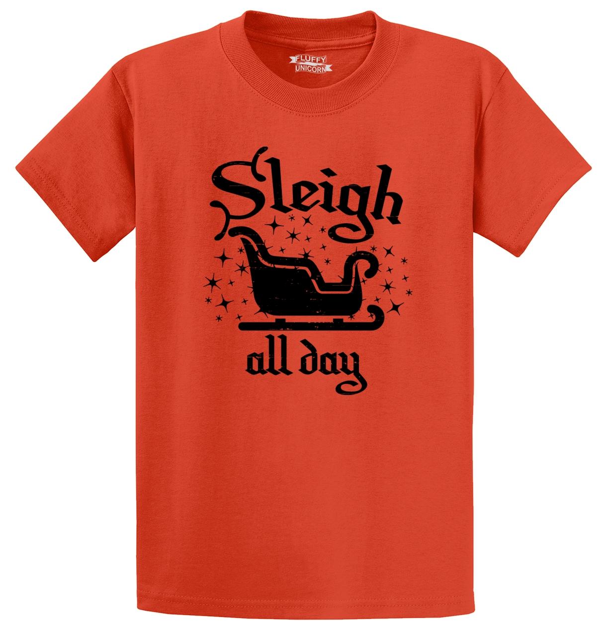 santa sleigh shirt