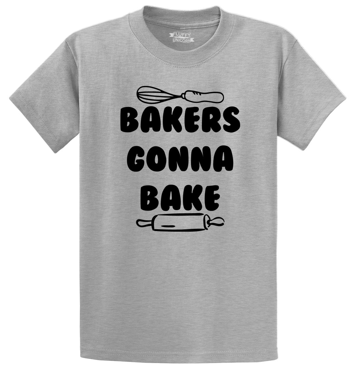 Ladies Bakers Gonna Bake V-neck Tee Baking Bakery Wife Gift Shirt