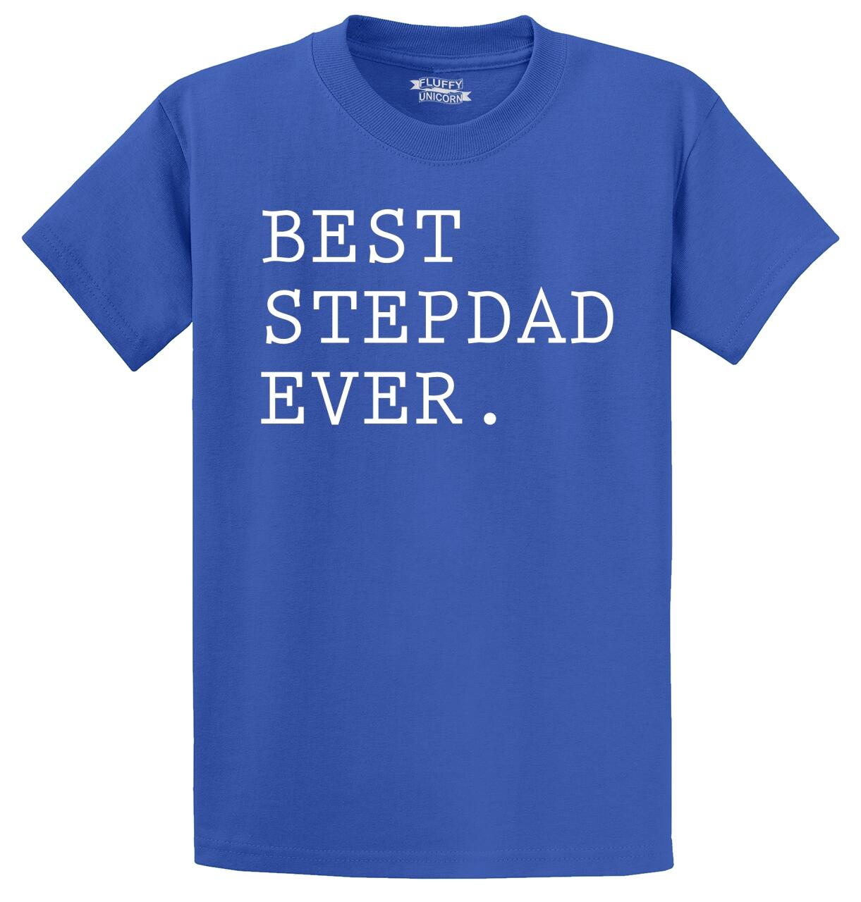 Mens Best Step Dad Stepdad Ever T-Shirt 