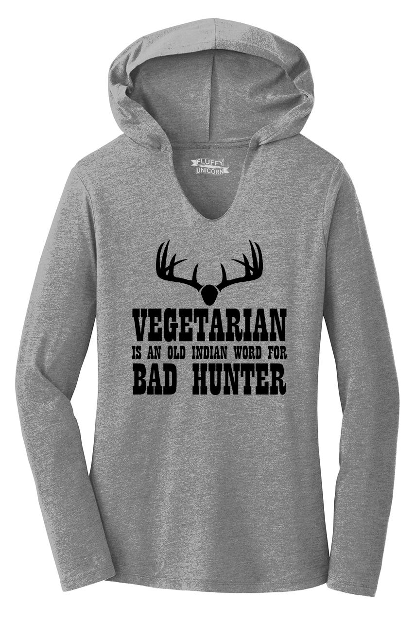 vegetarian old indian word for bad hunter shirt