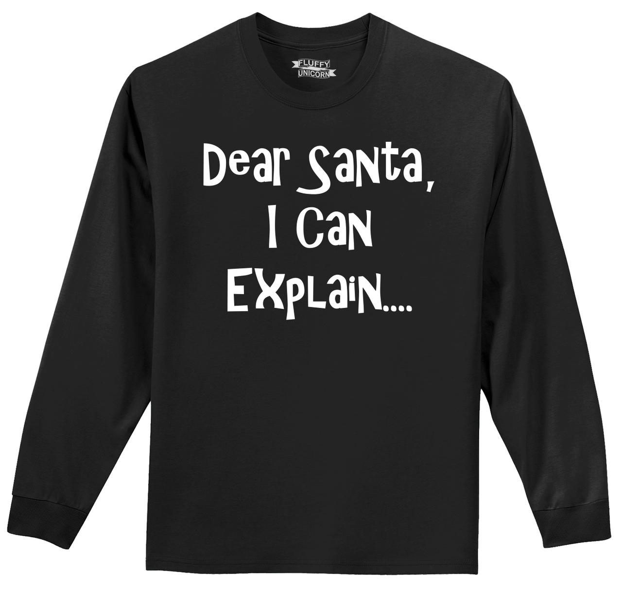 santa i can explain shirt