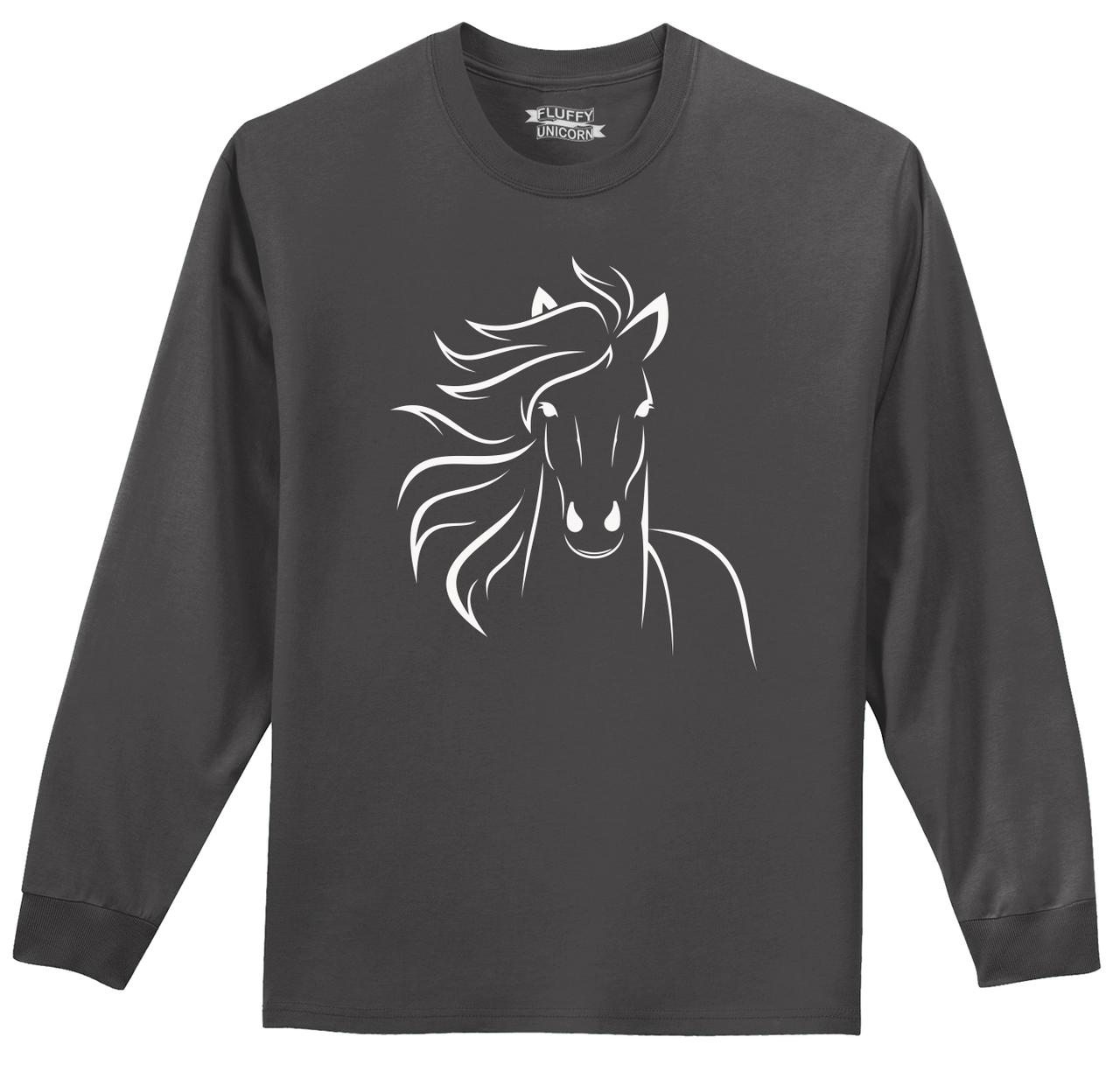 long sleeve horse riding shirts