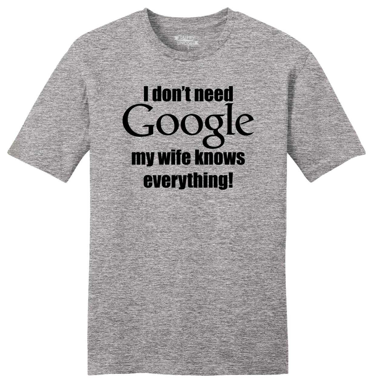 google wife t shirt