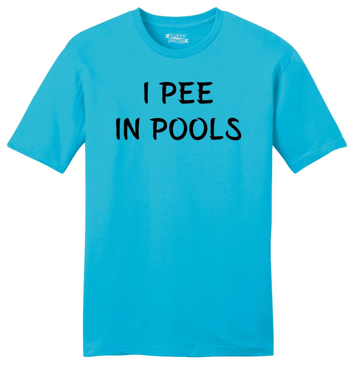 Me Pee en piscinas Niños Unisex T-shirt Funny humor grosero inadecuado Tee