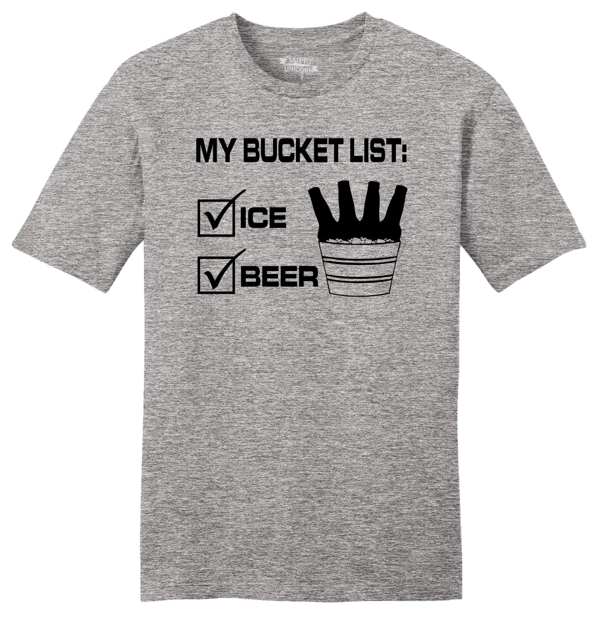 my bucket list shirt