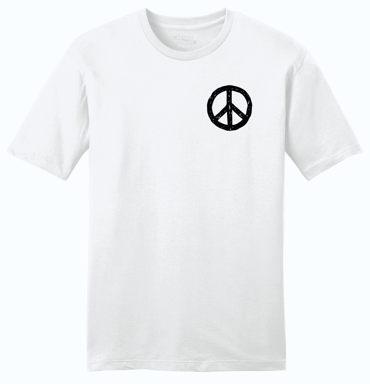 peace symbol tee shirts