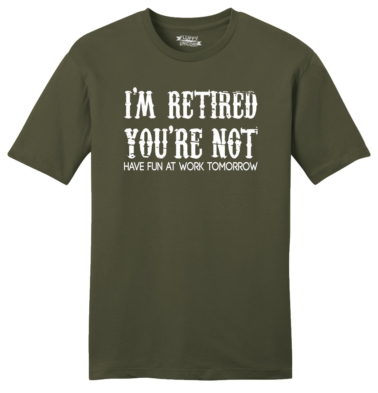 retired tee shirt