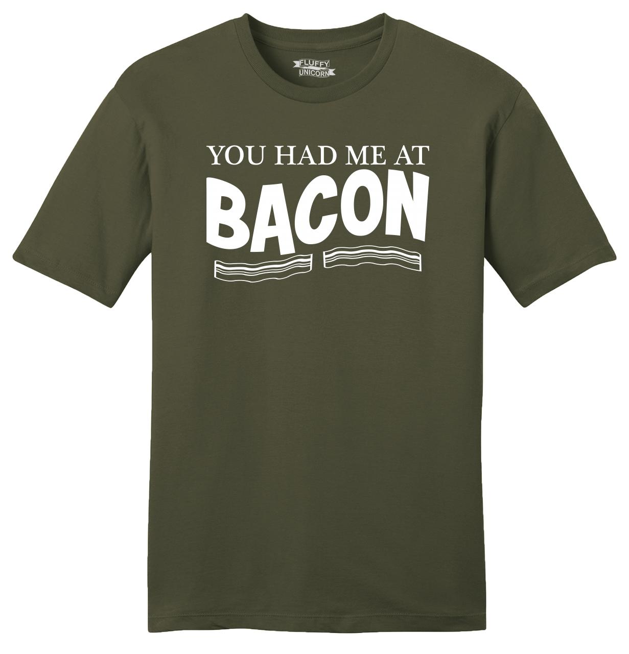 funny bacon t shirts