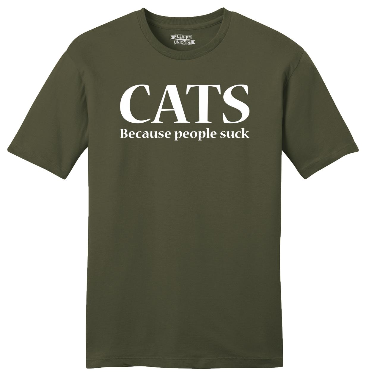 cats suck t shirt