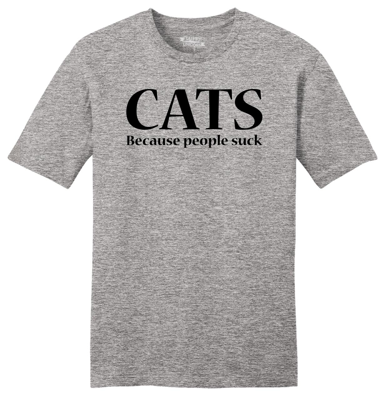 cats suck t shirt