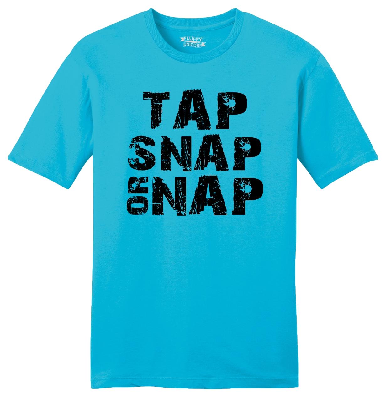 snap tee shirt