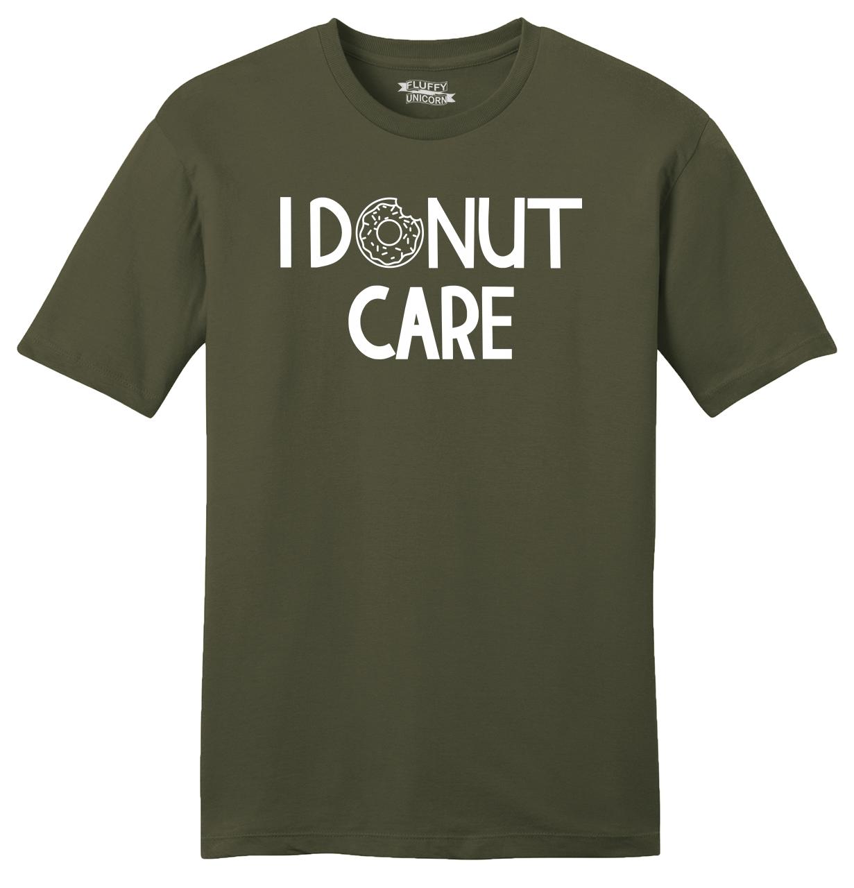 I Donut Care Funny Novelty T-Shirt Mens tee TShirt 