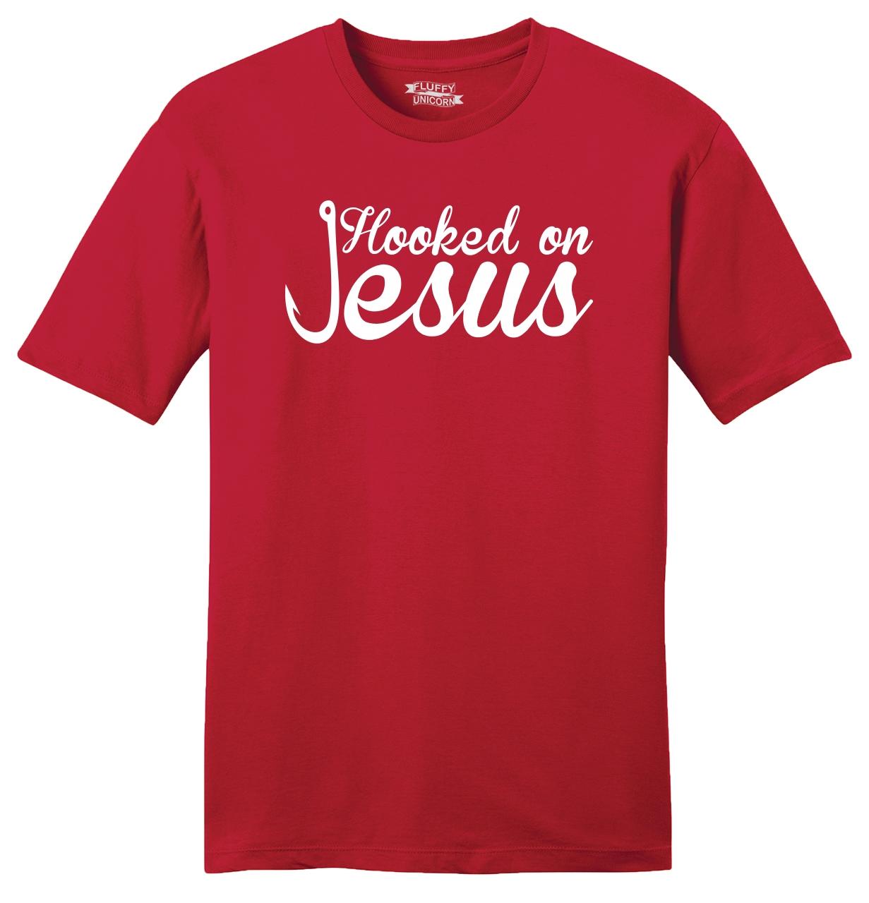 hooked on jesus shirt