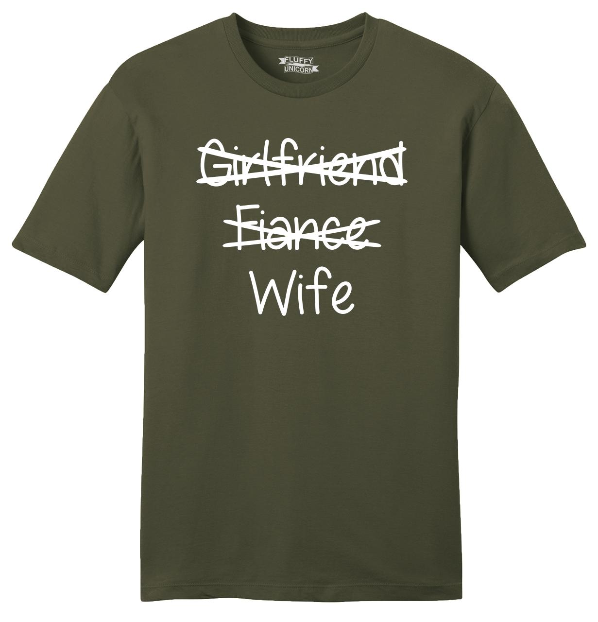 Girlfriend crossed out fiance shirt Clearance