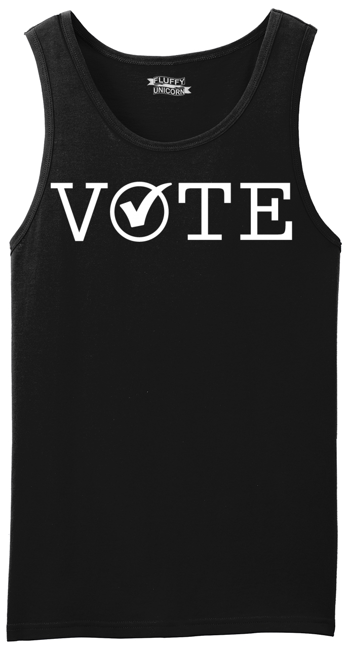 Mens Vote Tank Top Elections President Republican Democrat