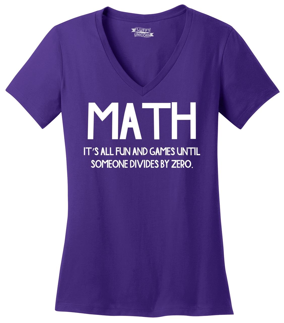 fun math t shirts