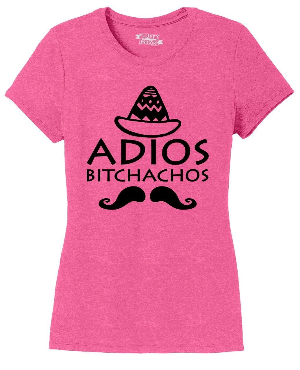 Ladies Tri-Blend Rocker Tank Top Adios Bitchachos Funny Tee Mexico Mexican Military Green Frost XS Ladies Tri-Blend Rocker Tank Top Adios Bitchachos Funny Tee Mexico Mexican Military Green Frost XS