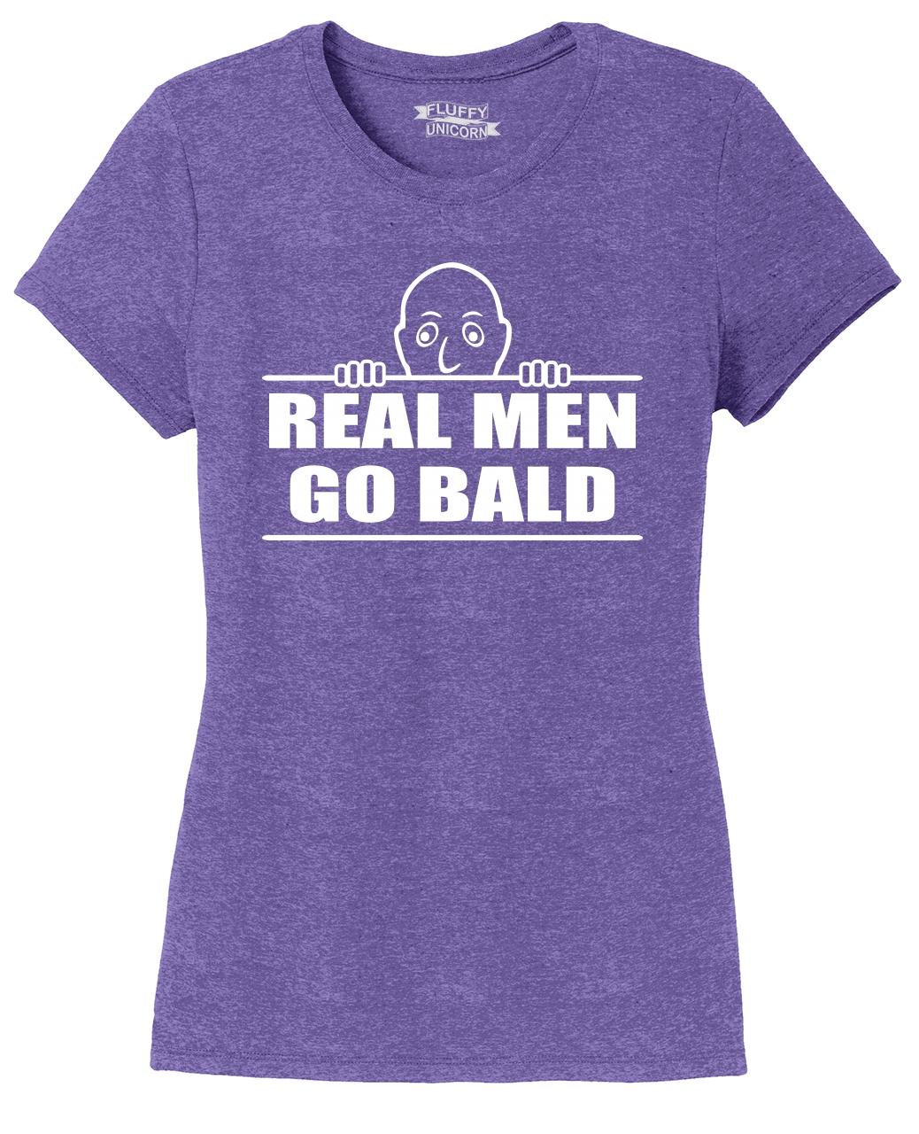 real men go bald shirt