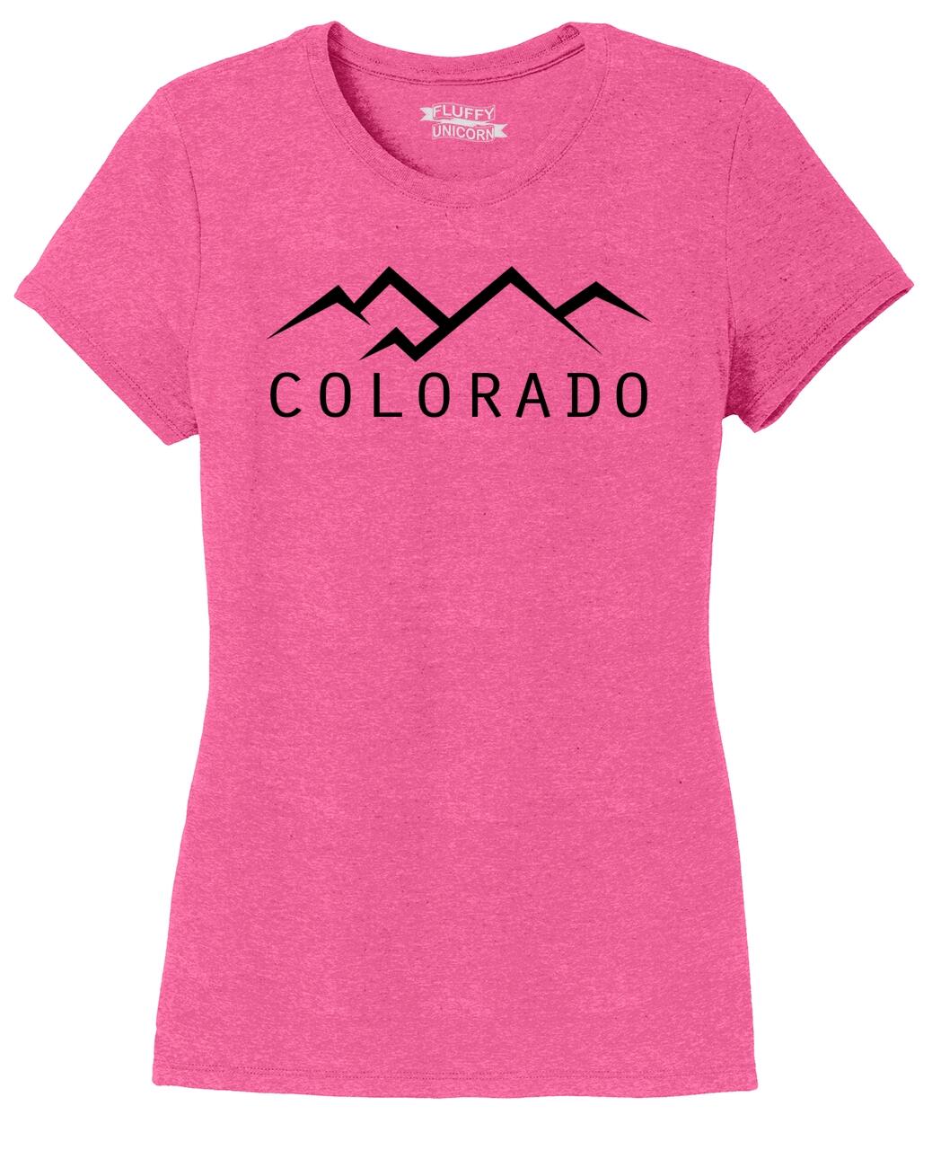 Ladies' Colorado Tri-Blend Womens Mountain T-shirt