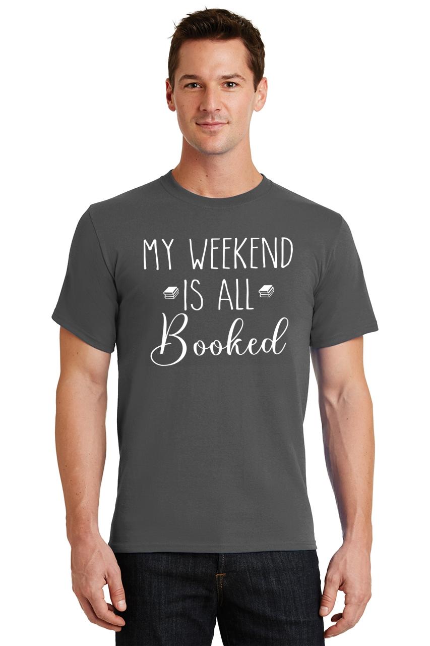 belle my weekend is booked shirt