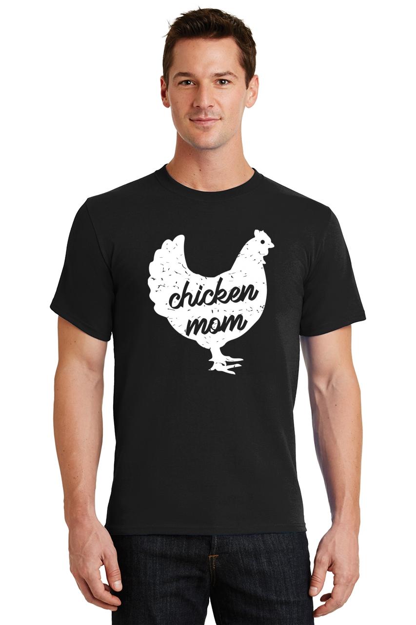 Mens Chicken Mom T-Shirt Animal Farm Country Shirt | eBay