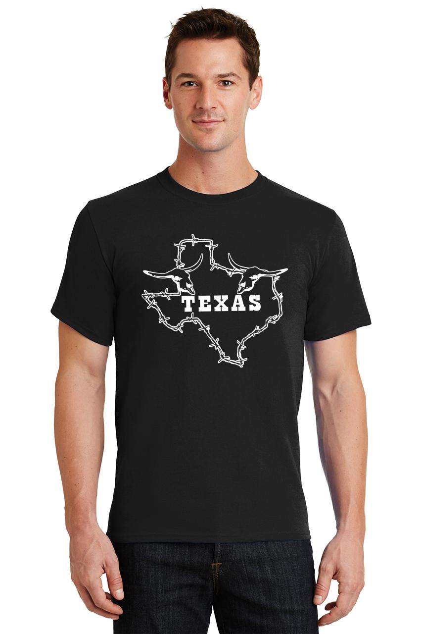 Mens Texas Graphic T-Shirt Lonestar Home Texan Shirt | eBay