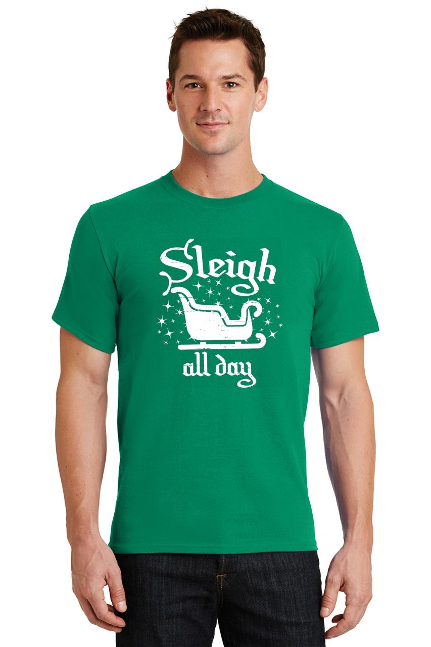 santa sleigh shirt