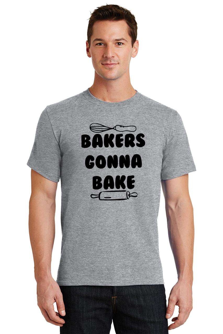 Mens Bakers Gonna Bake T-Shirt Baking Bakery Wife Gift Shirt | eBay