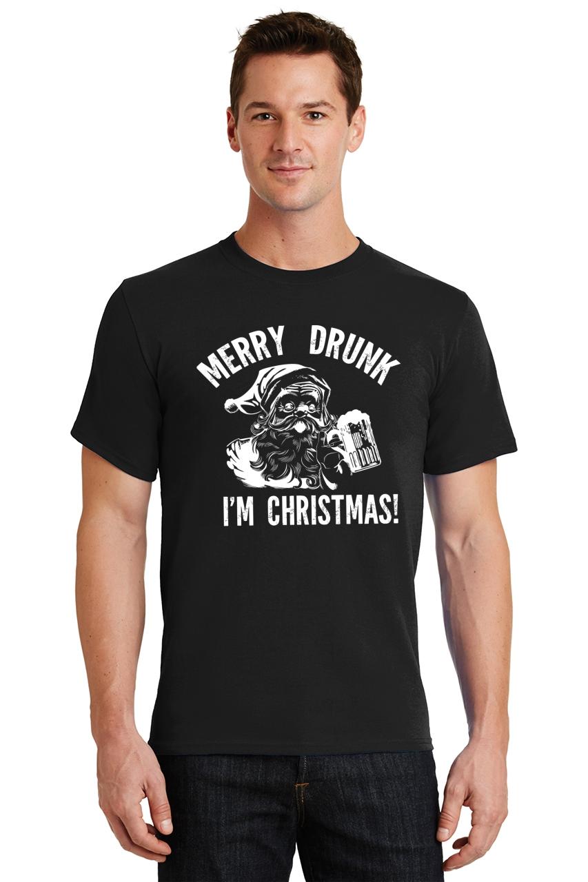 drunk santa shirt