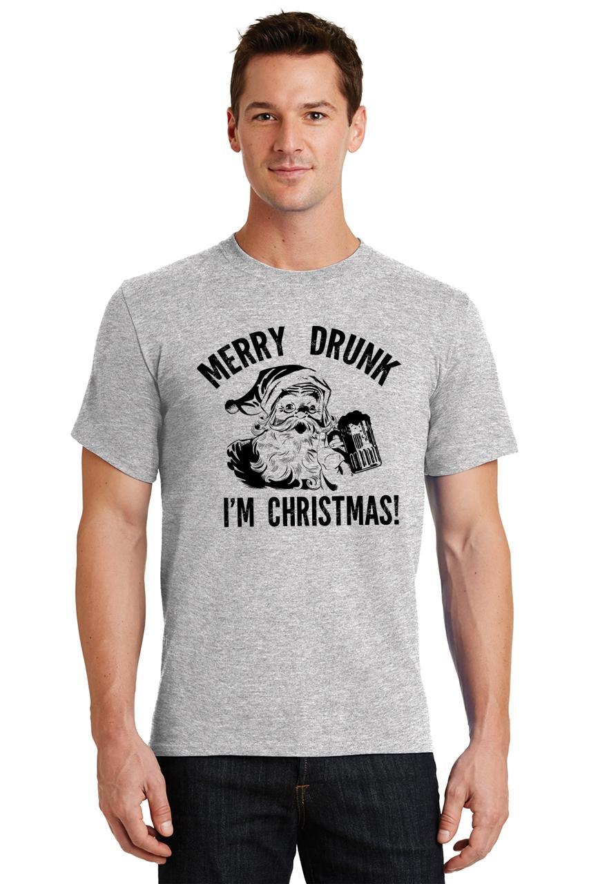 drunk santa shirt