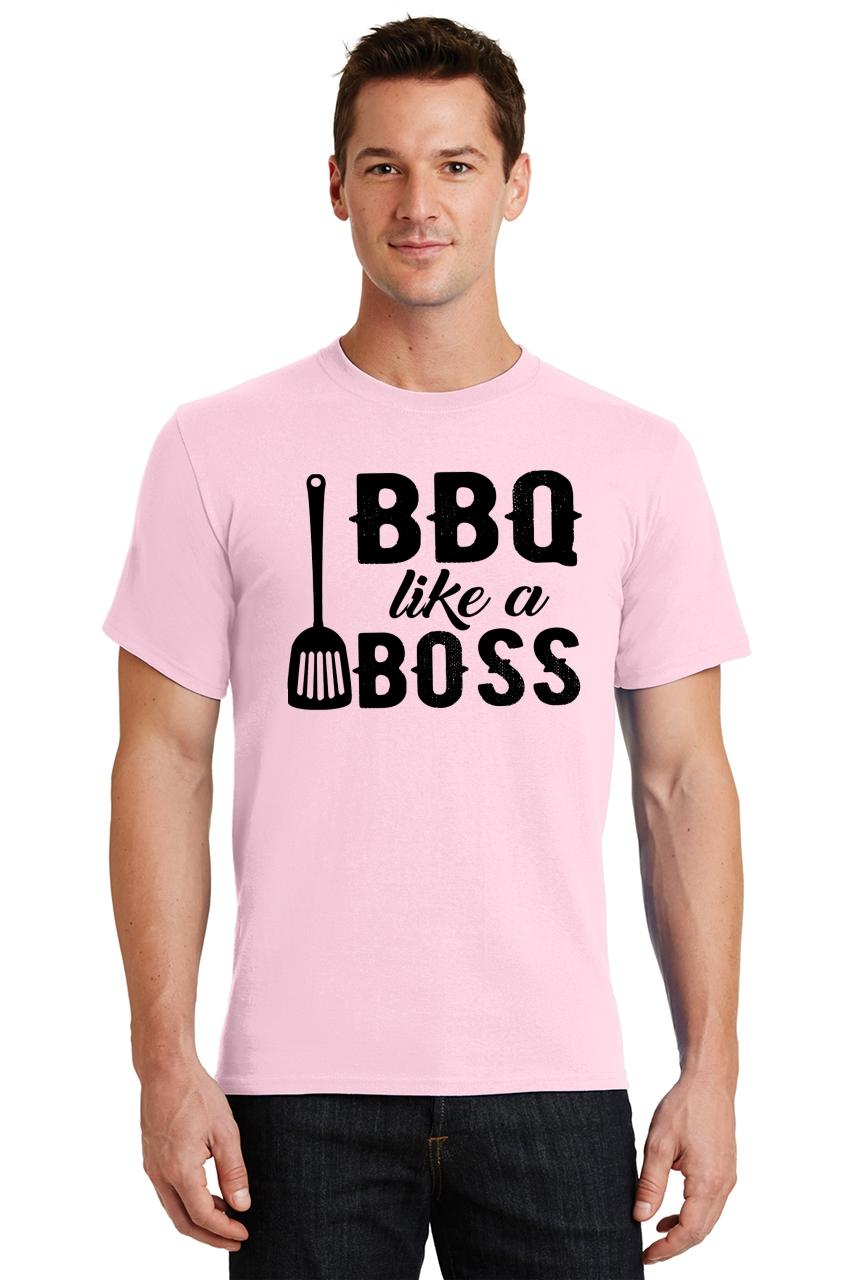 Mens Bbq Like Boss T Shirt Grill Food Summer Outdoors Ebay