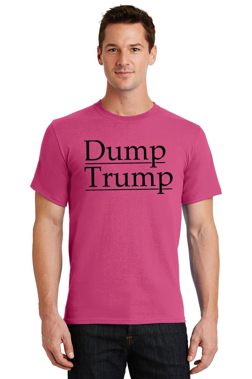 Mens Dump Trump T Shirt Anti Trump Democrat Politics Elections EBay