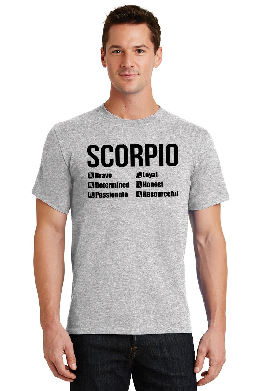 scorpio sign t shirt