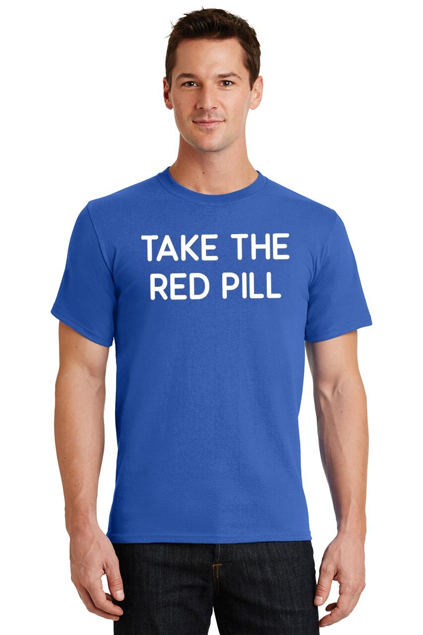 red pill blue pill tshirt