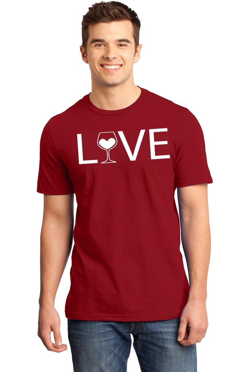 wine mens shirt