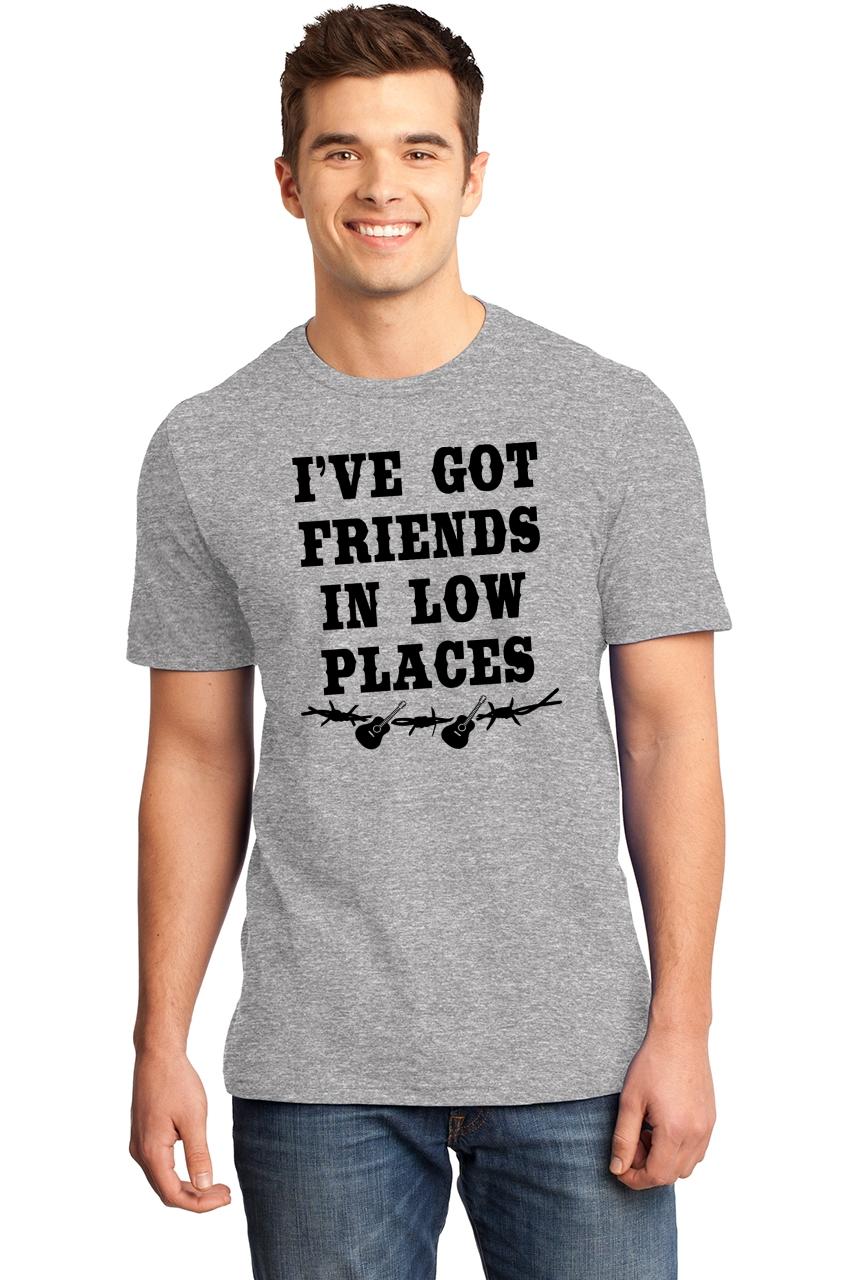 Download Mens I've Got Friends In Low Places Soft Tee Music Country ...