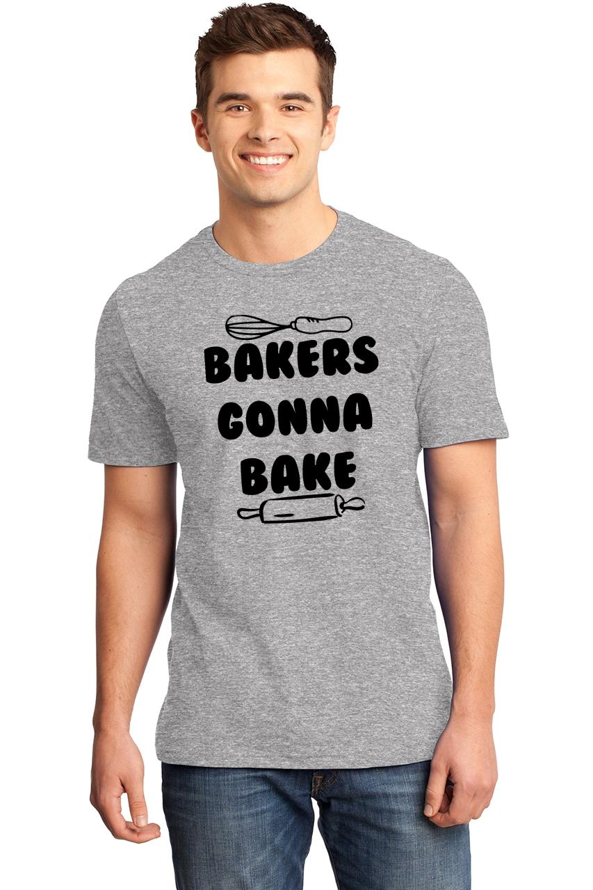 Mens Bakers Gonna Bake Soft Tee Baking Bakery Wife Gift Shirt | eBay