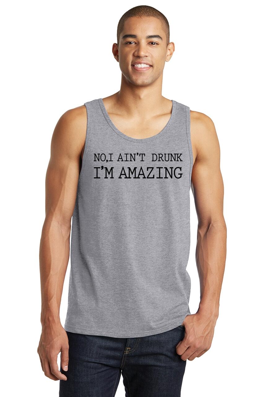 Thank God Im Free Truly Teague Mens Tank Top Dark Thank God Im Free Truly Teague Mens Tank Top Dark