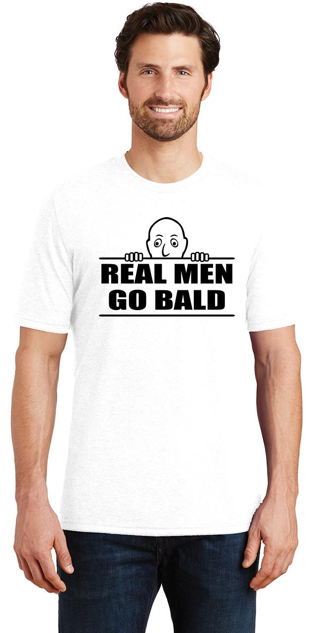 real men go bald shirt