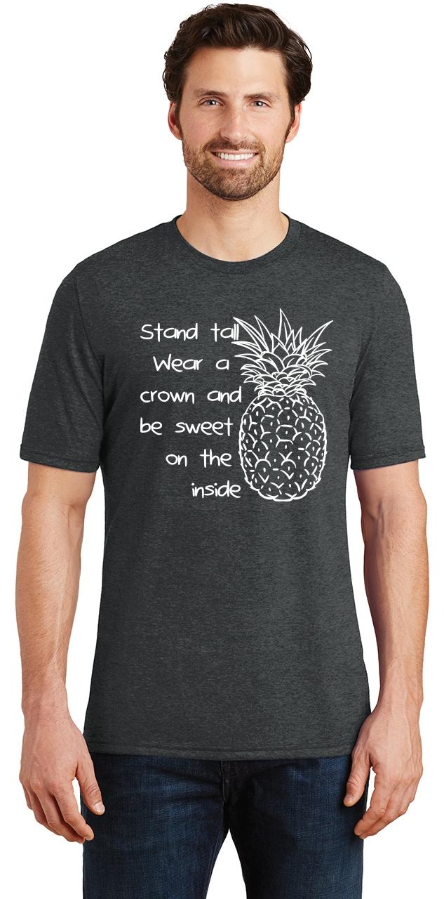 mens big and tall pineapple shirt