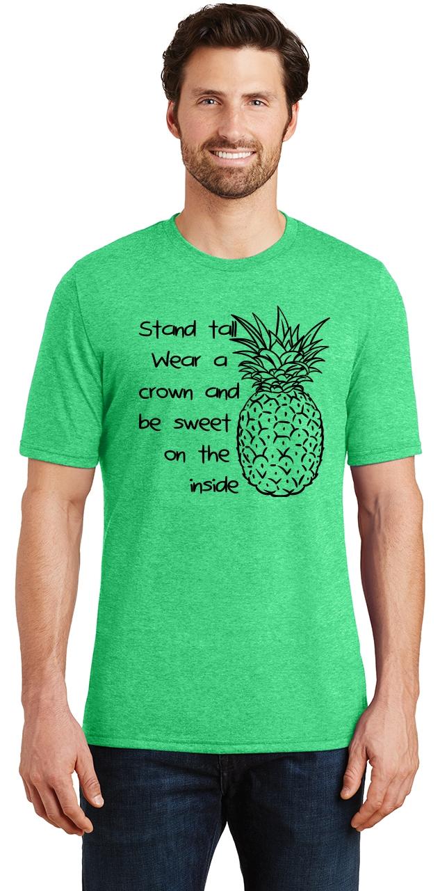 mens big and tall pineapple shirt