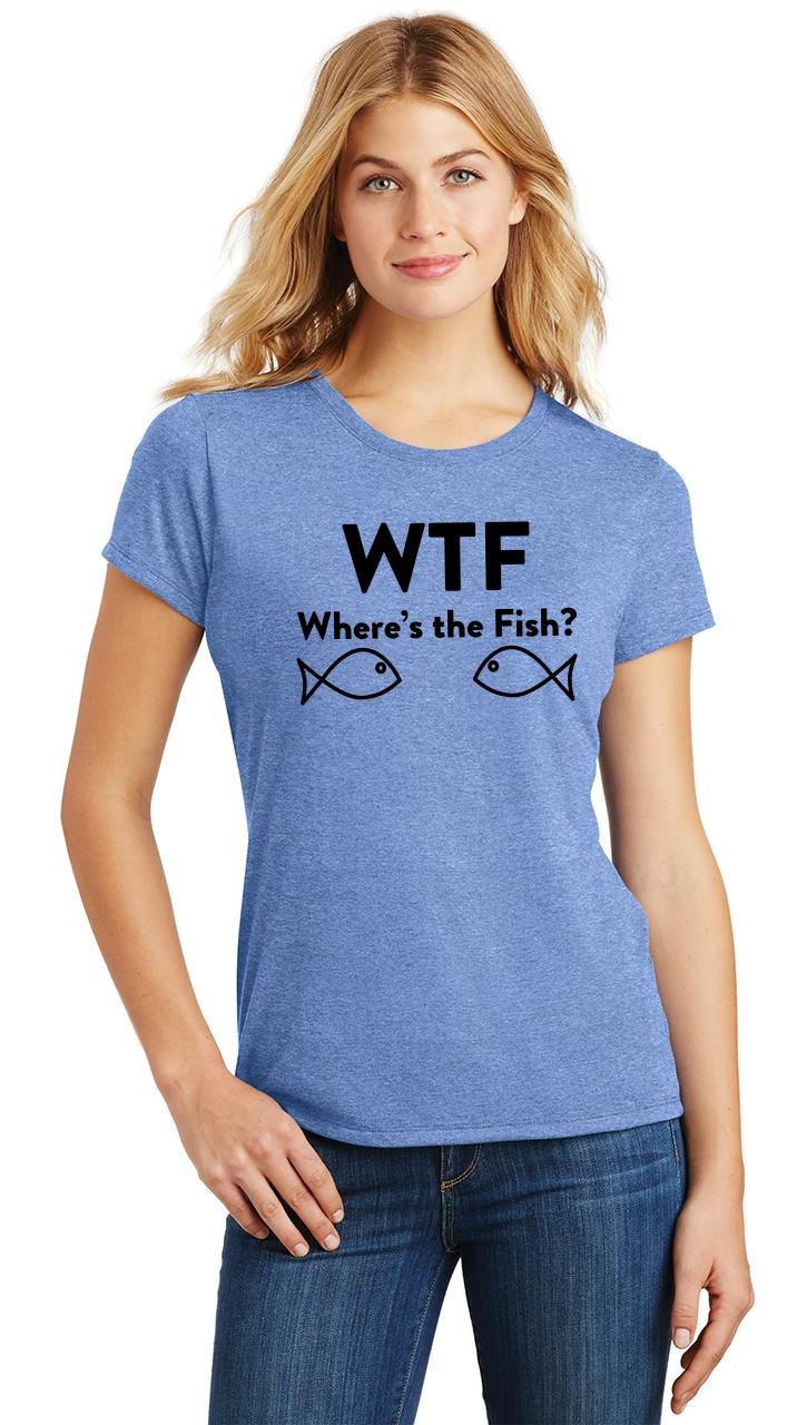 fish t shirt women's