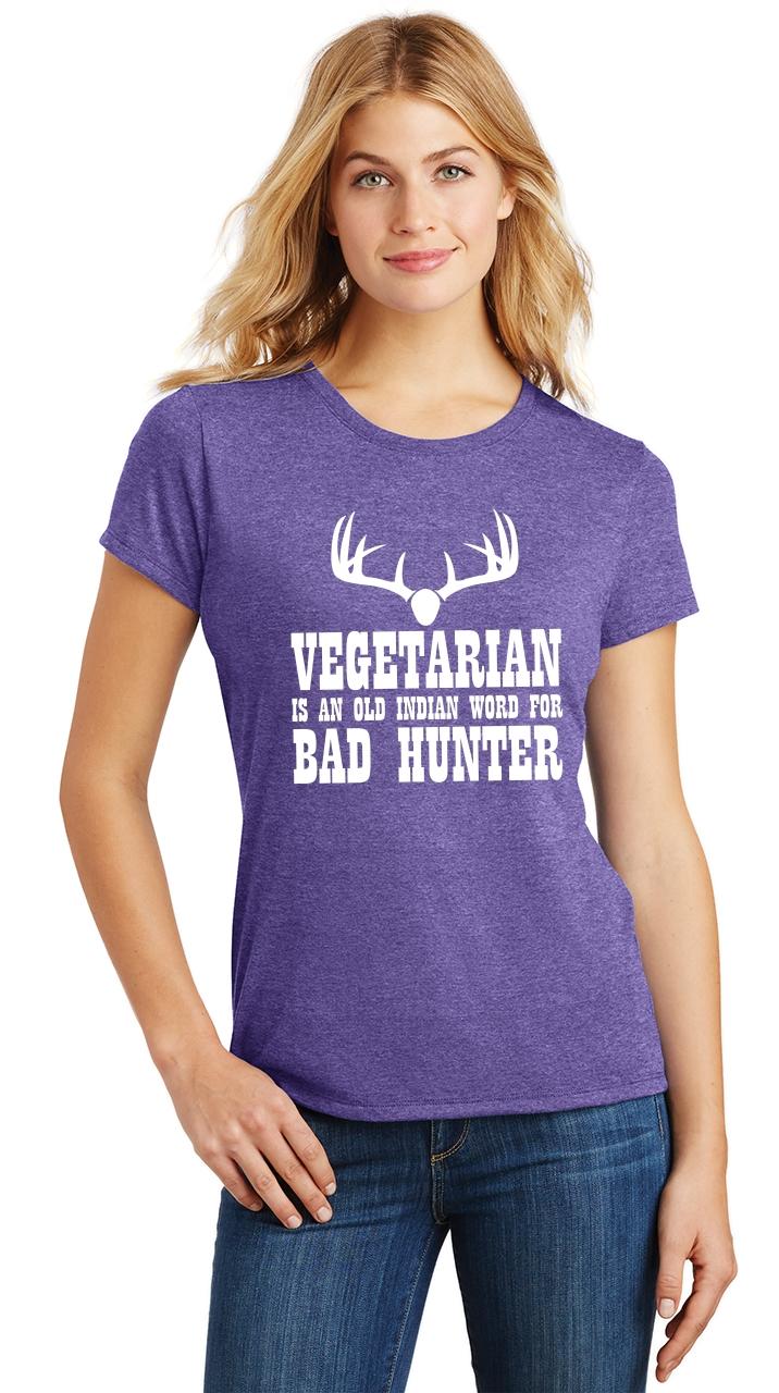 vegetarian old indian word for bad hunter shirt